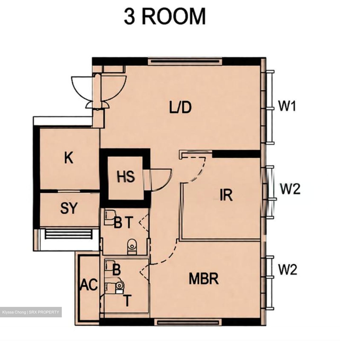 Blk 114B Alkaff Oasis (Toa Payoh), HDB 3 Rooms #566737751
